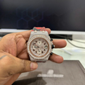 Moissanite Strap Watch