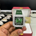 Moissanite Strap Watch